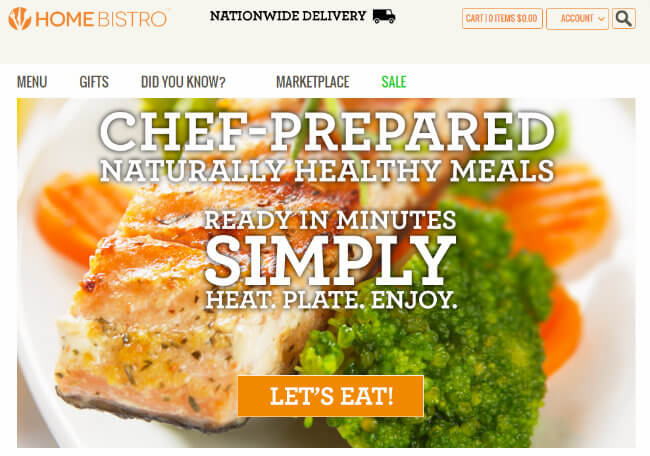 Home Bistro Homepage