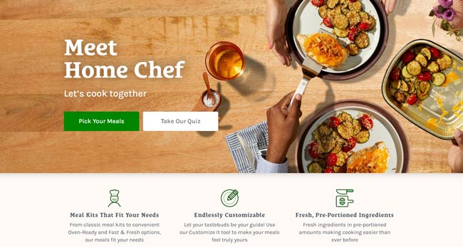 Home Chef Review Homepage New