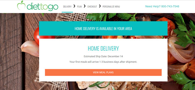Diet To Go Delivery