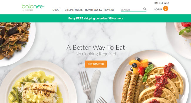 Balance By BistroMD Homepage
