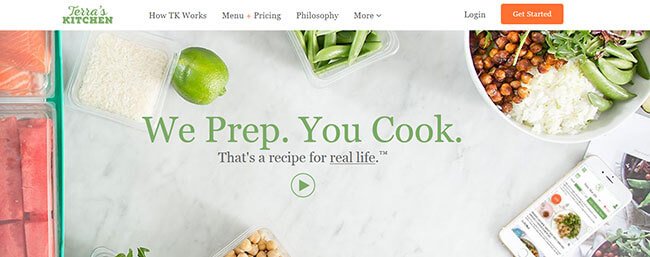 Terra’s Kitchen Homepage