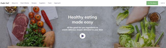 Mindful Chef Homepage