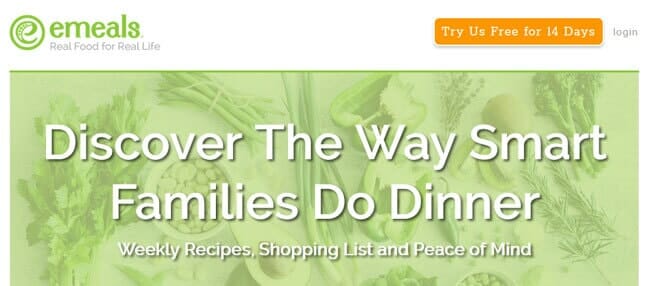 homepage eMeals