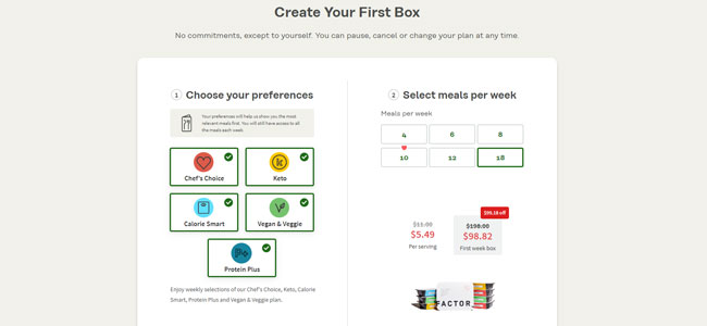 Factor Create your Box