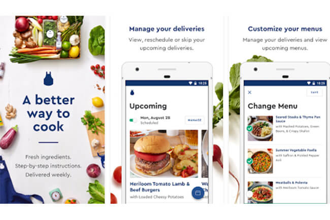 Blue Apron App