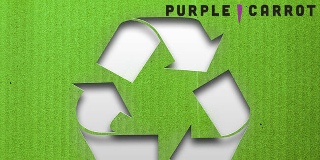 Purple Carrot Now Using 100% Curbside Recyclable Packaging