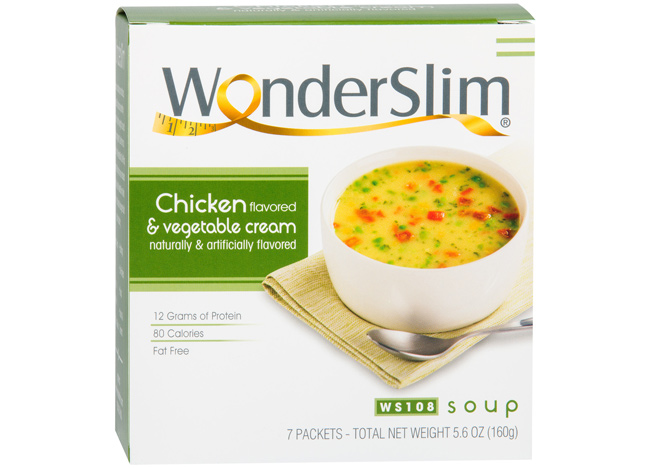 wonderslim chicken-vegetable cream