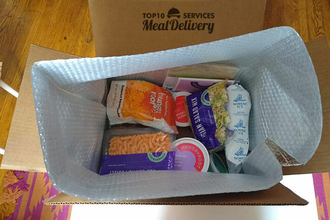 hungryroot box opened