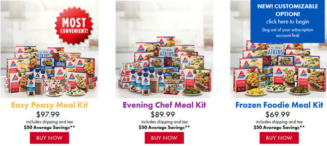 ATKINS MEAL KITS