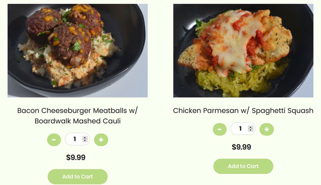 Keto Frozen pricing option