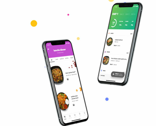 Snap Kitchen smart phone app