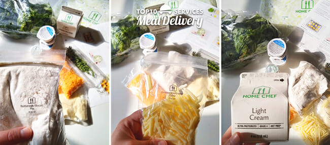 Home Chef Ingredient Packaging