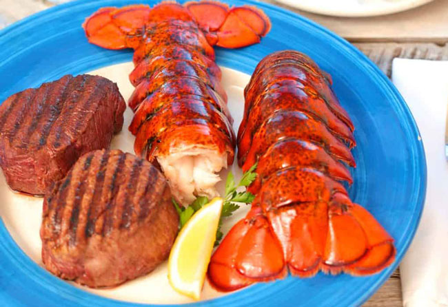 Lobster Anywhere Surf Turf Dinner