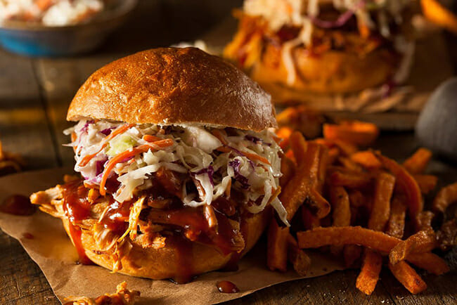 Pig Of The Month BBQ Smoked Pulled Chicken