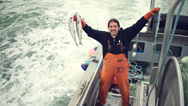 Wild Alaskan Company fisherman on board