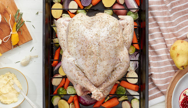 FreshDirect Thanksgiving 2019 turkey and vegetable