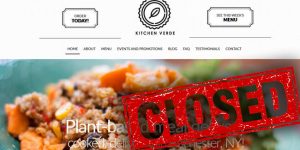 Kitchen Verde closed delivery services