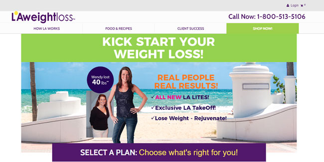 LA Weight Loss Review Homepage