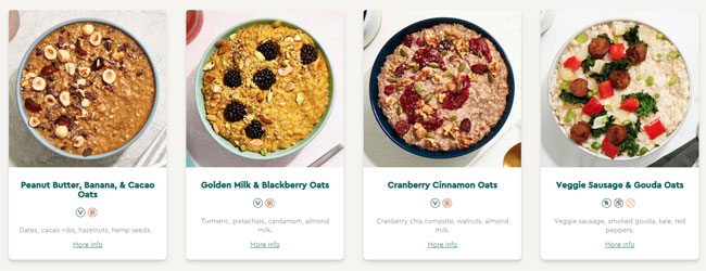 Mosaic Foods Review Oat Bowls