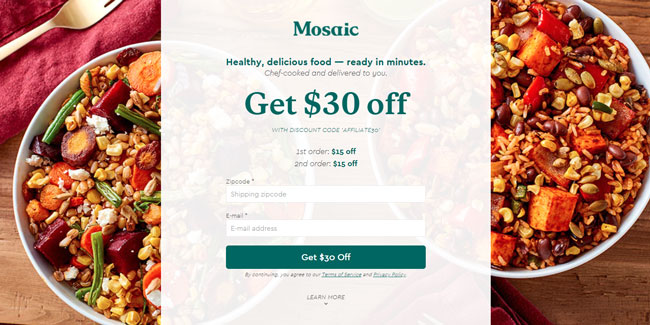 Mosaic Foods Review Pricing