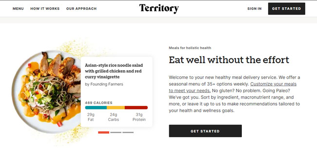 Territory Foods Review Homepage Eat Well