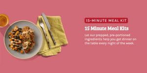 Home Chef 15 Minute Meal Kit